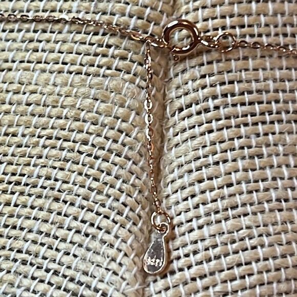 AQUARIUS MOTHER OF PEARL 14k RG/925 silver, 17”. New in Gift Box. - Picture 5 of 8